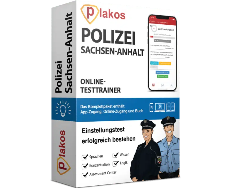 Polizei Sachsen-Anhalt Einstellungstest