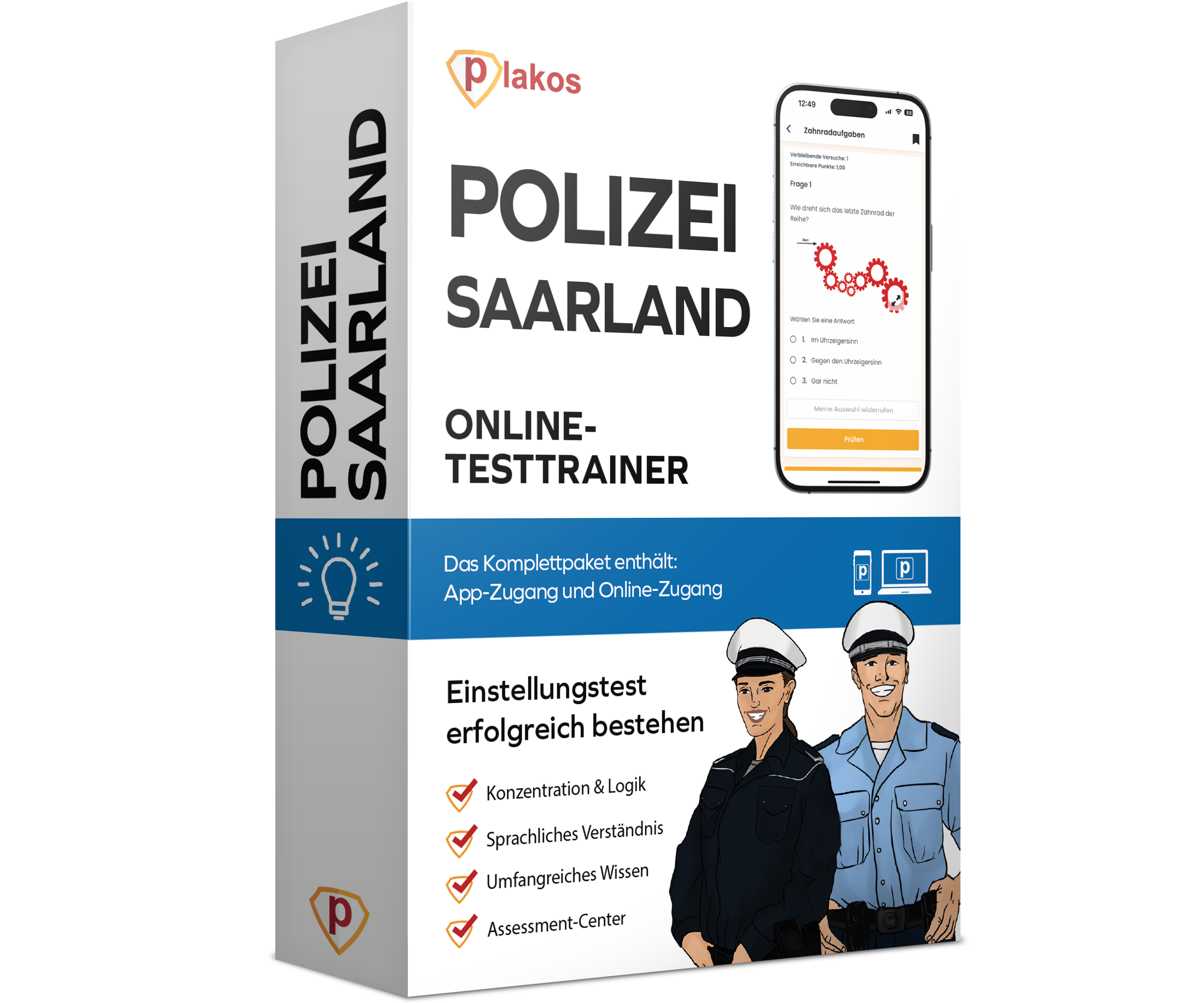 Polizei Saarland Einstellungstest