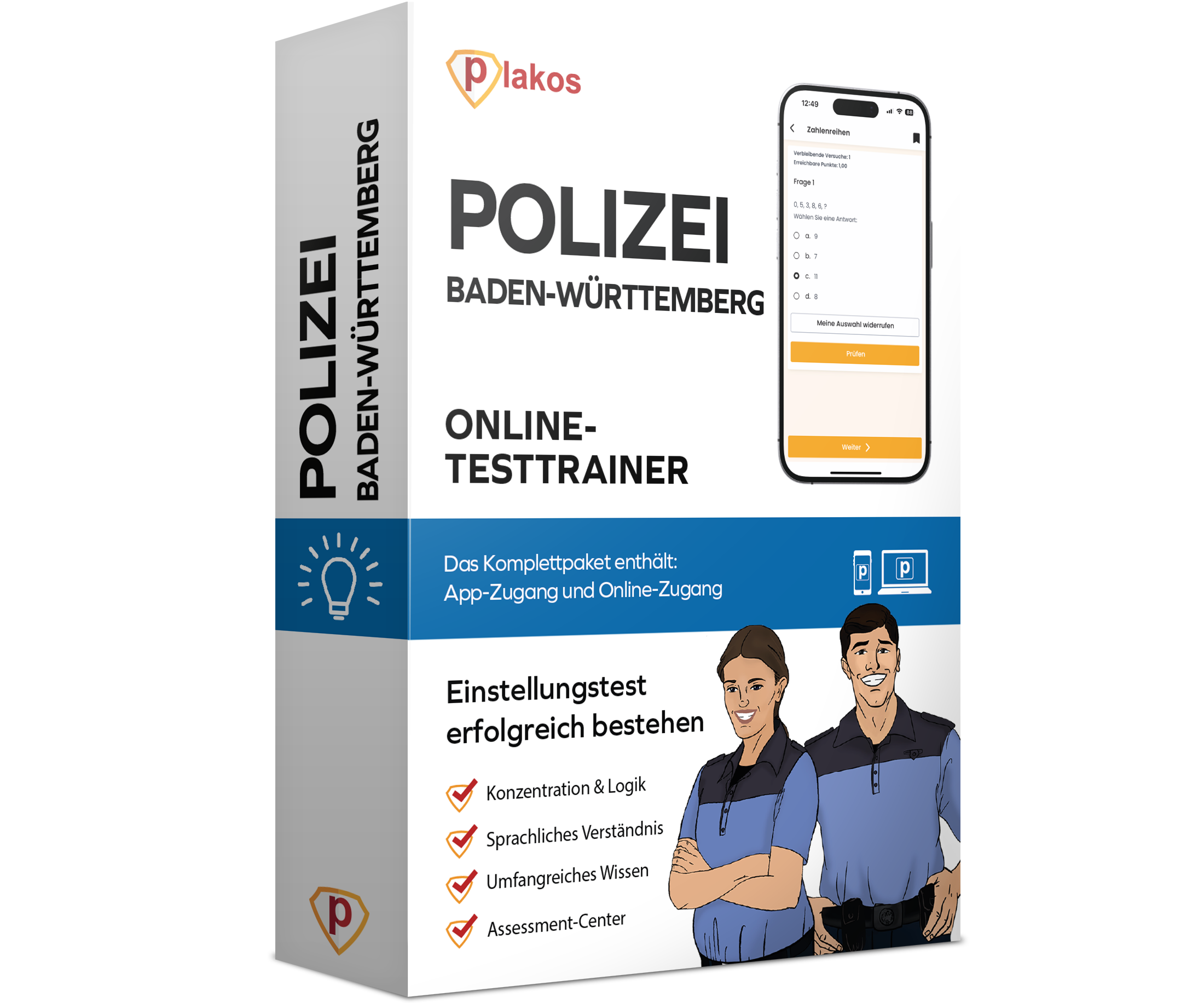 Polizei Baden-Württemberg Einstellungstest